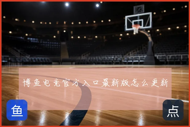 博鱼电竞官方入口最新版怎么更新